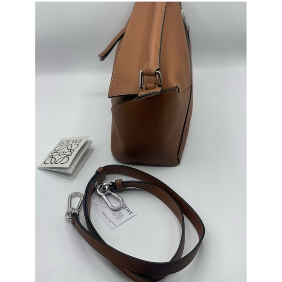 Loewe small tan calfskin puzzle bag - Picture 7 of 12